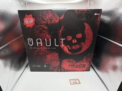 Microsoft Xbox 360 Vault Gears of War Edition Gaming Case RARE NEW (REF13) - Image 1 of 4