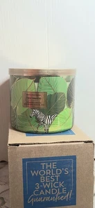 Fresh Bamboo Bath And Body Works 3-Wick Scented Candle - Picture 1 of 2