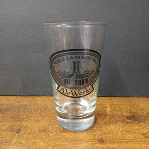 Vaso de cervecería Williamsburg AleWerks de colección de 2,5x5" - Imagen 1 de 5