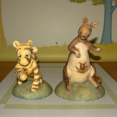 "Lote 2 figuras Disney Charpente Tigger y Kanga Roo 2"" Winnie The Pooh RARAS" Foto 1 de 4