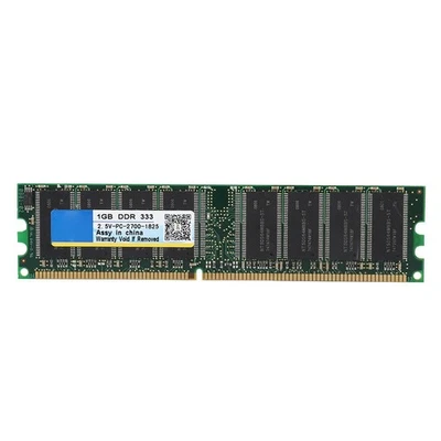DDR Memory PC-2700 Desktop PC DDR 333MHz Memory Fast 1GB 184Pin Memory - Image 1 of 4