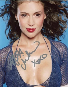 Alyssa Milano - Signiertes Foto - Bild 1 von 1