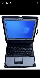 Panasonic Toughbook CF33 i5 7300U 2.7GHz 8GB RAM 256GB SSD 12" 2in1 Toughpad 444 - Picture 1 of 8
