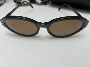 Revo VINTAGE Black Shine Frames Amadus NEW NOS $299 1980s RARE 1405 001 - Picture 1 of 17
