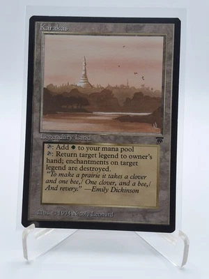 KARAKAS 1994 LEGENDS Magic: the Gathering "never played" MINT "vintage" - Image 1 of 3