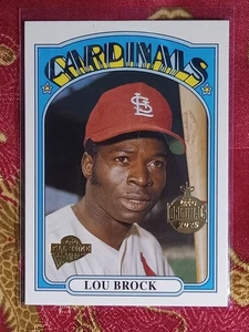 Lou Brock 2025 Topps Holiday Edition 2003 Buy Back Card #130 St. Louis Cardinals - Picture 1 of 1