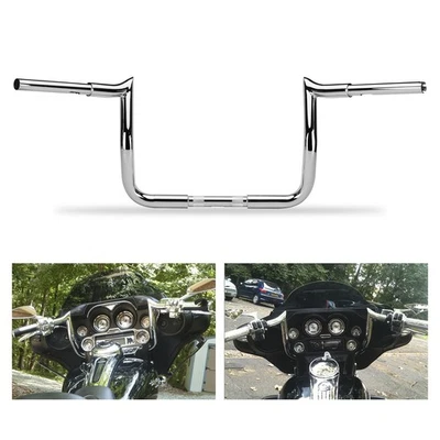 12" Meathook APE Hanger Handlebar For Harley Touring Electra Glide Street Glide - Изображение 1 из 4