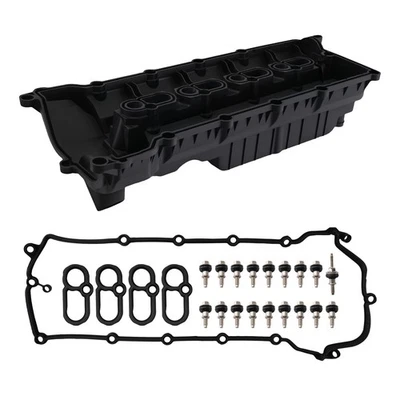 Black Engine Cover LH for Land Rover Range Rover Sport 2010-2019 LR032081 - Image 1 of 4