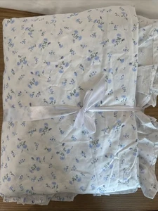 LoveShackFancy Pottery Barn Teen Prairie Wildflower Duvet F/ Queen Blue Floral - Picture 1 of 8