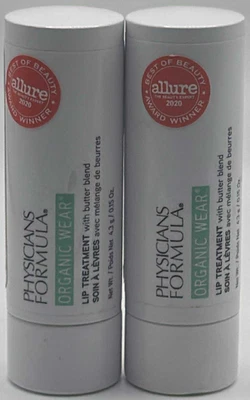 2PK Physicians Formula Lip Treatment W Butter Blend ~ 0.15 oz EA ~ 1711315 ~READ - Image 1 of 2