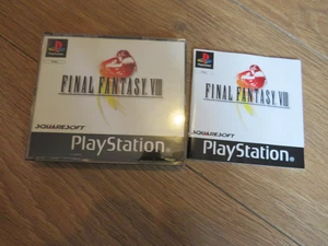 PlayStation 1 PS1 Final Fantasy VIII 8 PAL etiqueta negra Reino Unido entrega rastreada - Imagen 1 de 5