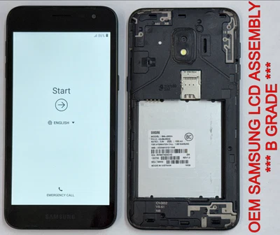 Conjunto de pantalla táctil LCD Samsung J2 Core SM-J260A J260T J260U OEM *GRADO B* Foto 1 de 4