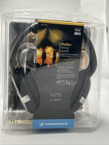 Sennheiser HD 448 Auriculares con Cable Sobre la Oreja Sonido Estéreo Realista - Nuevos Raros - Imagen 1 de 12