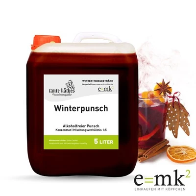 Winter Punch Rum Flavour for Hot Cocktails - Alcohol Free - 5L Canister - Image 1 of 4