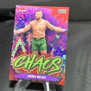 2024 Topps Finest UFC - Johnny Walker - Chaos Red Shimmer #CHA-23 - Picture 1 of 6