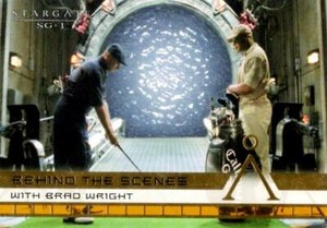 RITTENHOUSE - STARGATE SG-1 BEHIND THE SCENES SEASON 4 INSERT B4 CHASE CARD 2004