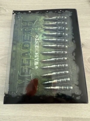 MEGADETH - WARCHEST ORG 1.PRESS 4CD/DVD BOXSET 2007      METALLICA,SLAYER,EXODUS - Image 1 of 4