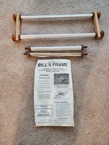 New Vtg Bill's Travel Frame Embroidery Needlepoint Quilting Cross Stitch Craft - Picture 1 of 3