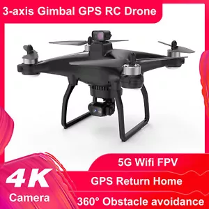 -Drohne mit Kamera 4K 3-Achsen-Gimbal 5G Quadrocopter 1000 m E1T7 - Bild 1 von 11