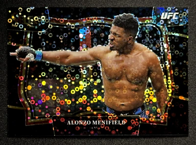 Alonzo Menifield 💥 BLACK Disco Prizm ONE of ONE 1/1 - 2023 Panini Select UFC - Image 1 of 4