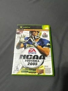 NCAA Football 2005 / Top Spin for Microsoft Xbox CIB - Picture 1 of 3