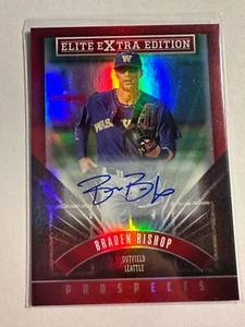 K113,372 - 2015 Elite Extra Edition Prospect Autographs #95 Braden Bishop Auto - Picture 1 of 1