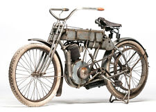 1907 HARLEY DAVIDSON MODEL 2 VINTAGE MOTORCYCLE POSTER PRINT 26x36 9 MIL PAPER