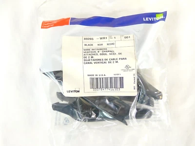 Leviton 89265-WR1 Wire Retainer for 8" Duct (6 Pack) - Image 1 of 3