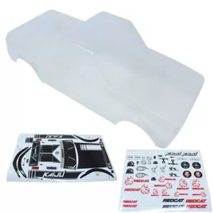 RER12500 Redcat Racing Clear Truck Body w/ Sticker Sheet Kaiju MT - Picture 1 of 1