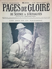 Pages De Gloire Tranche Journal 1916 Première Guerre Mondiale Documents Revues