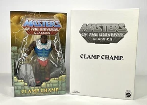 Figura Masters of the Universe Classics Clamp Champ MOTUC MOC Mattel He Man - Imagen 1 de 2