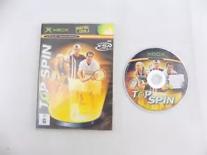 Mint Disc Xbox Original Top Spin - No Manual Free Postage - Picture 1 of 1