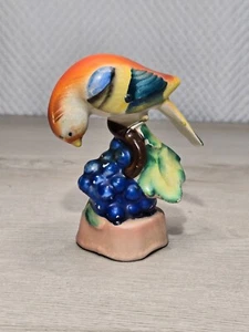 1940s Bird Figurine Made In Occupied Japan Colorful Antique. - Picture 1 of 7