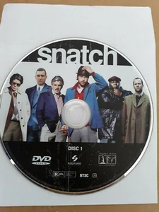 Snatch (DVD 2003) 01566. Brad Pitt, Benicio Del Toro, Dennis Farina DISC ONLY - Picture 1 of 1