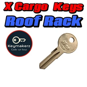 Sears XCargo Roof Rack Keys Replacement Spare Key Made Cut to Code N2802-N2982 - Bild 1 von 1