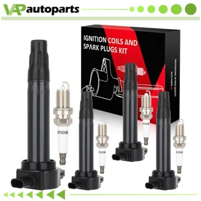 4 bobinas de encendido y bujía para Jeep Patriot 2007-2017 2,0 L L L4 Foto 1 de 4