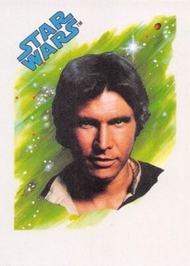2017 Topps Star Wars Sugar Free Bubble Gum Han Solo