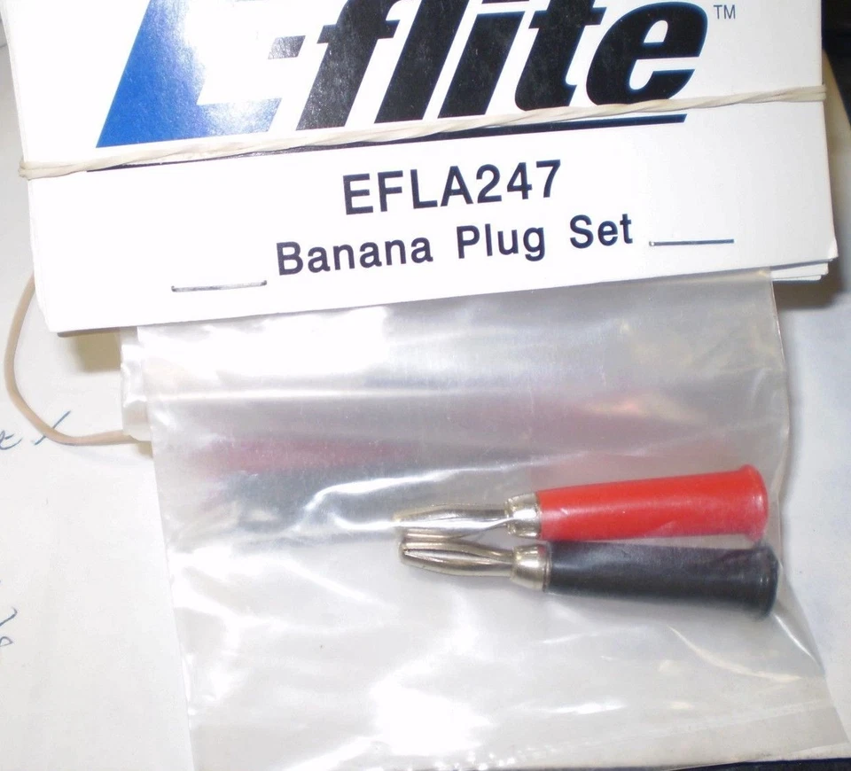 E-Flite Eflite Banana Plug Set  EFLA247 - Image 1 of 1