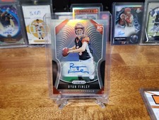 RYAN FINLEY NFL Bengals 2019 Panini Prizm Silver RC Rookie Auto #306 Card