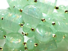 VictoriaGail+Lampworked+Beads+-+Shimmering+Jade+-+71+Beads