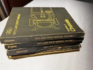 Ford 1973 Car Shop Manual Volume 1-6 full set - Picture 1 of 9