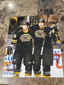 Michael Ryder / Blake Wheeler Boston Bruins Signed 8x10 Photo!
