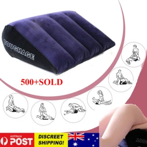 Sex Pillow Position Enhancer Wedge Bondage Furniture Cushion Couples Love Seat - Picture 1 of 24