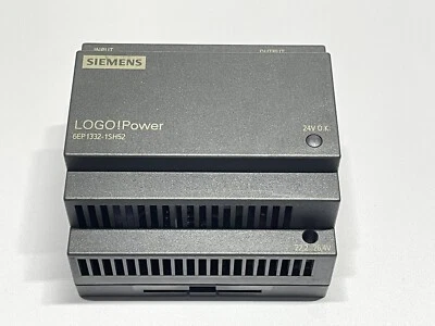 Siemens LOGO!Power 96w 24VDC 4A Power Supply - 100-240VAC Input 6EP1332-1SH52 - image 1 of 4