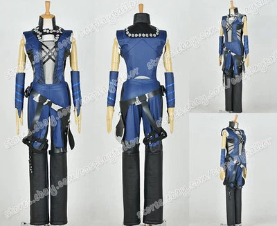 Disfraz de Guardianes de la Galaxia Disfraz Gamora Uniforme Saldana Cuero Conjunto Foto 1 de 4