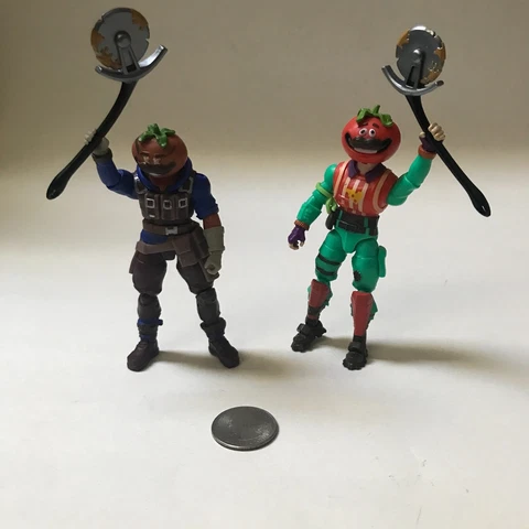 Fortnite 4 INCH Loose Figure lot TOMATOHEAD V SQUAD MODE HOTHOUSE Jazwares F7 Cover