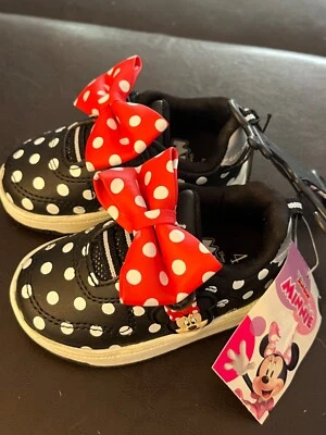 🔥Disney Jr. ¡NUEVO! Zapatillas Minnie Mouse. Niño pequeño talla 4. Con etiquetas. Sin caja. Foto 1 de 4