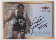 2000 Fleer Ultra WNBA Fresh Ink Vickie Johnson Auto