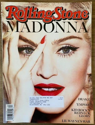Rolling Stone Mar 12, 2015 - Madonna Cover/Drake/Empire/Lil Wayne - Image 1 of 2