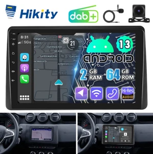 10" DAB+ CarPlay Android13 Autoradio für Dacia Duster 2019-2021 mit GPS Navi RDS - Bild 1 von 15